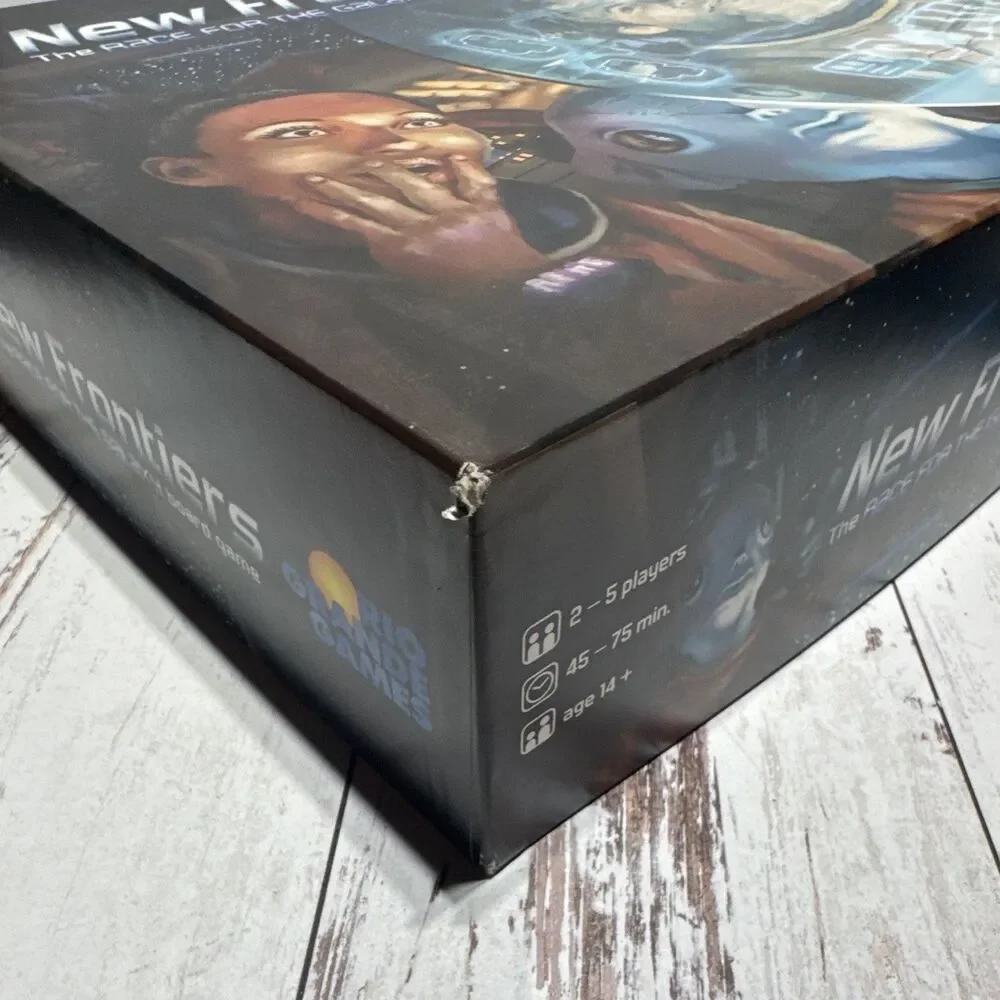 Rio Grande Games New Frontiers Space Board Game 2-5P Ages 14+ 2018